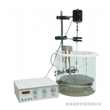 常州國華數顯電動攪拌玻璃恒溫水浴76-1
