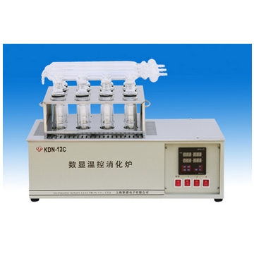 上海新嘉數顯溫控消化爐KDN-12C