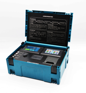 上海精其便攜式觸摸屏水質測定儀WD9000F